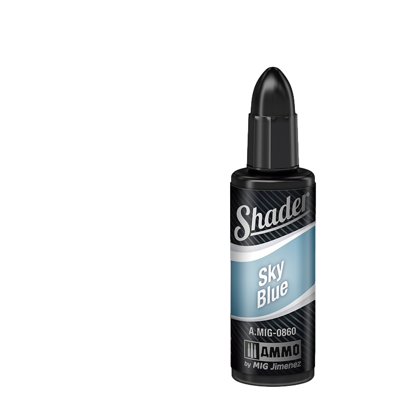 AMMO by MIG Shader Sky Blue MiG0860 bottle