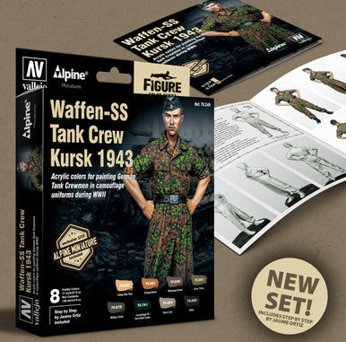 1/35 Kursk Tank Crewman Figure, Paint & Steps 70249