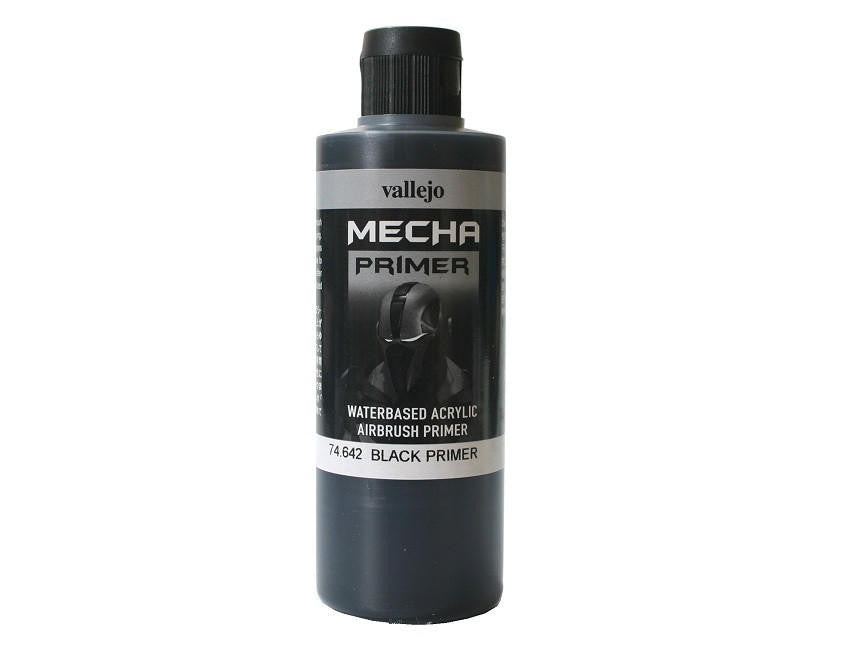 Vallejo Black Primer (Mecha) 200ml 74642 