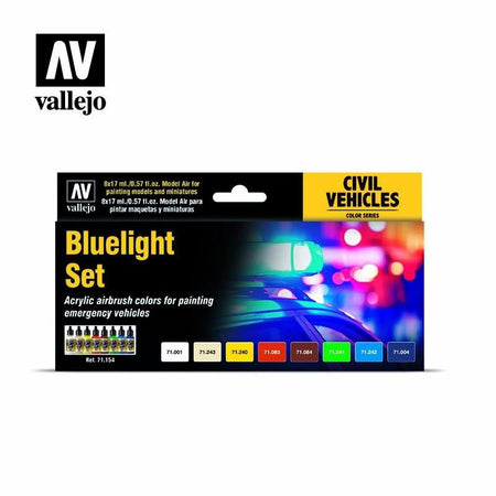 Vallejo Bluelight Set - 8 Color Set
