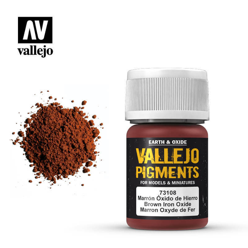 Vallejo Brown Iron Oxide 73108