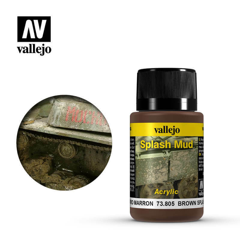 Vallejo Brown Splash Mud 40ml 73805