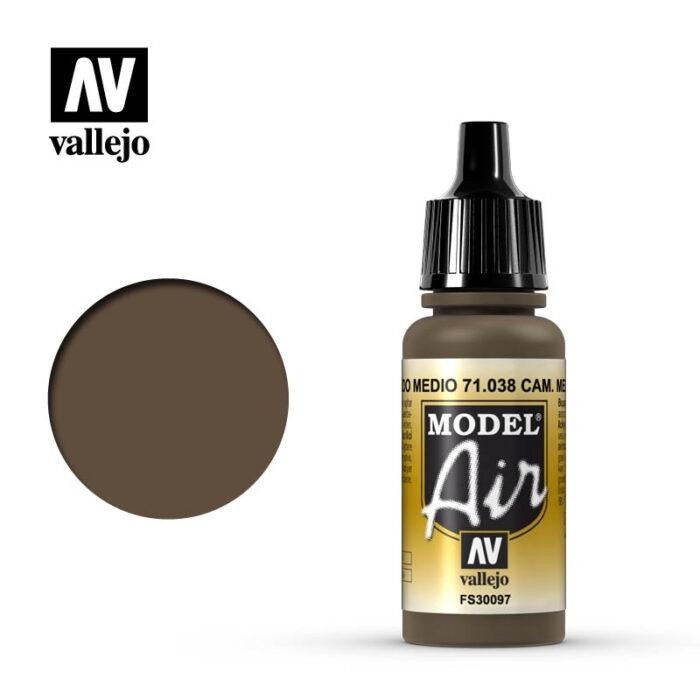 Vallejo Camouflage Medium Brown 71038