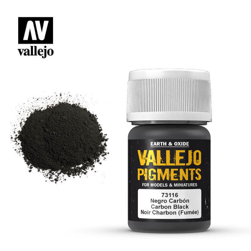 Vallejo Carbon Black Smoke Black 73116