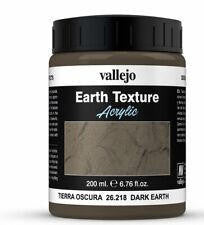 Vallejo Dark Earth Texture 200ml 26218 