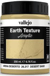 Vallejo Desert Sand Earth Texture 200ml 26217 