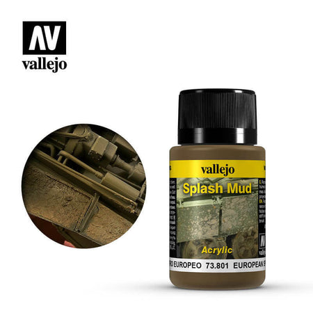 Vallejo European Splash Mud 40ml 73801
