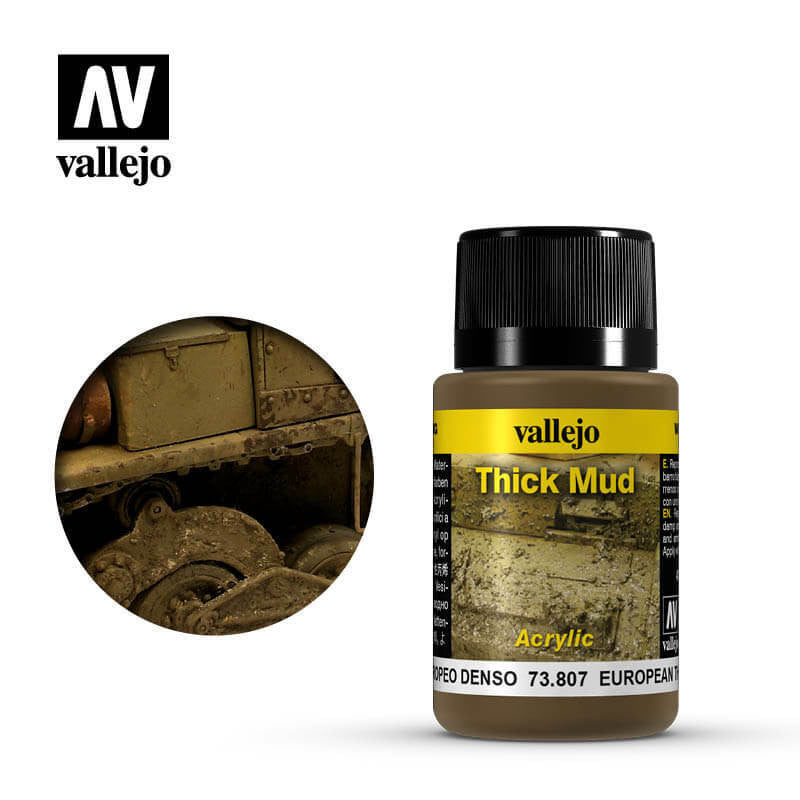 Vallejo European Thick Mud 40ml 73807