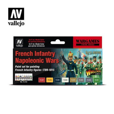 French Infantry Napoleonic Wars - 8 Color Set
