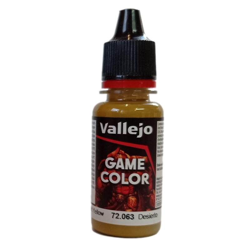 Vallejo Game Color: Desert Yellow, 17 ml. 72063 