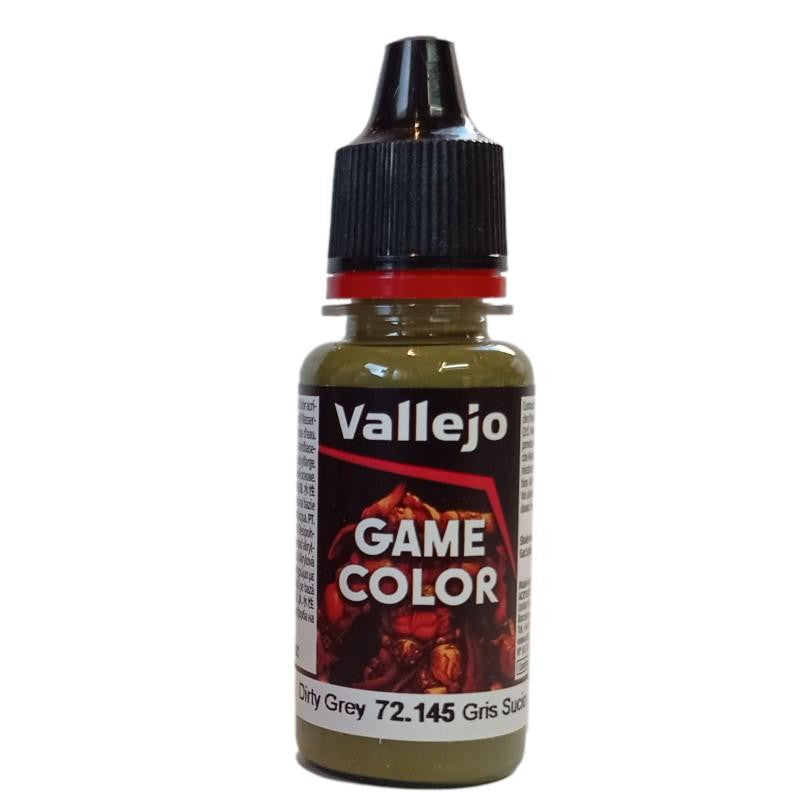 Vallejo Game Color: Extra Opaque- Dirty Grey, 17 ml. 72145 