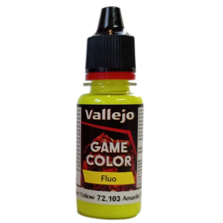 Vallejo Game Color: Fluo Yellow, 17 ml. 72103 