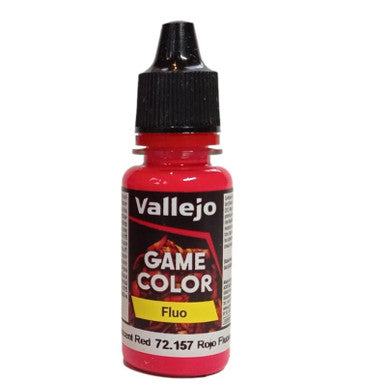 Game Color: Fluorescent Red, 18 ml. 72157