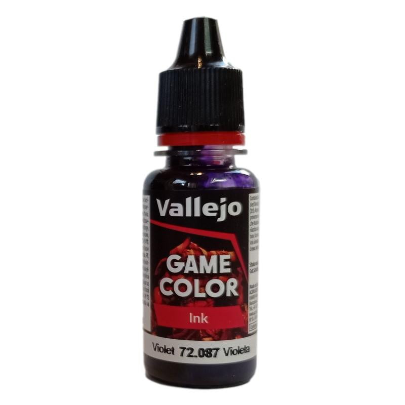Vallejo Game Color: Ink- Violet Ink, 17 ml. 72087 