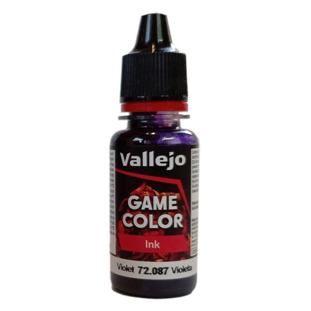 Vallejo Game Color: Ink- Violet Ink, 17 ml. 72087 