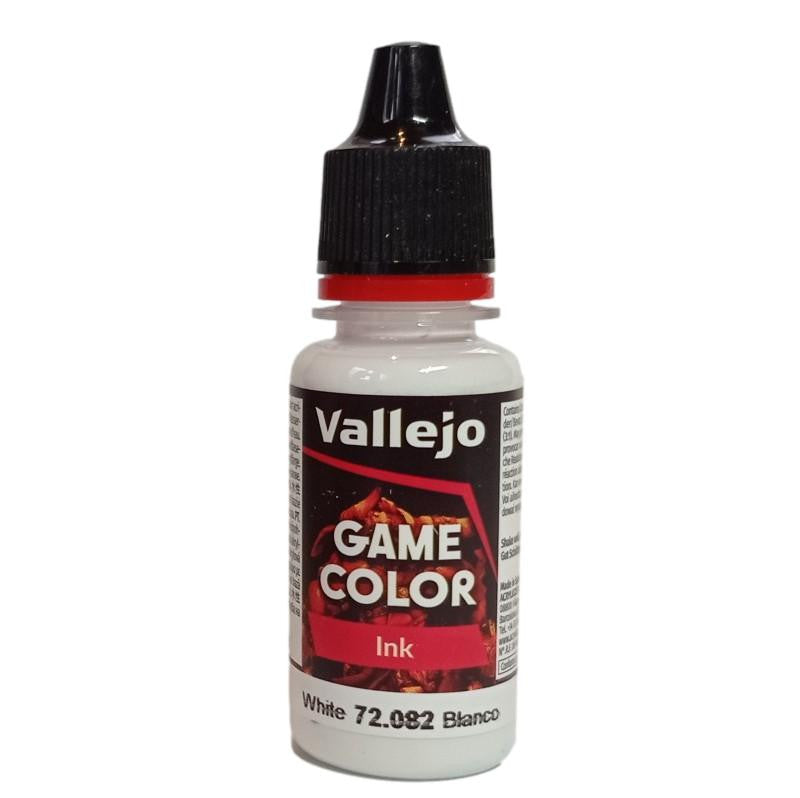Vallejo Game Color: Ink- White, 18 ml. 72082 