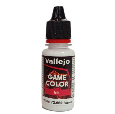 Game Color: Ink- White, 18 ml. 72082