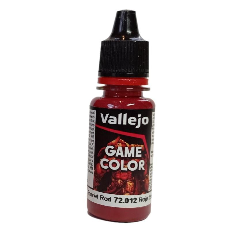 Vallejo Game Color: Scarlett Red, 17 ml. 72012 