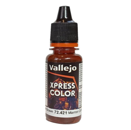 Vallejo Game Color: Xpress Color- Copper Brown, 18 ml. 72421 