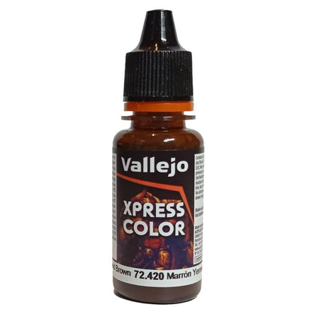 Vallejo Game Color: Xpress Color- Wasteland Brown, 18 ml. 72420 