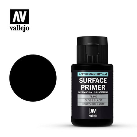 Vallejo Gloss Black Primer 77660