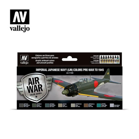 Vallejo Imperial Japanese Navy IJN Colors - 8 Color Set