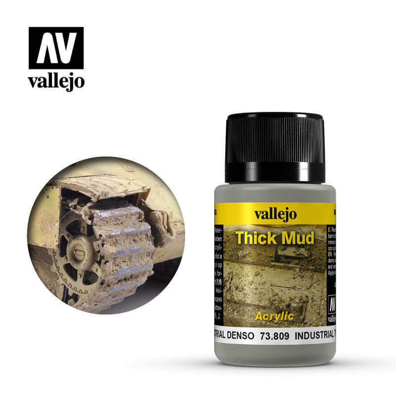 Vallejo Industrial Thick Mud 40ml 73809