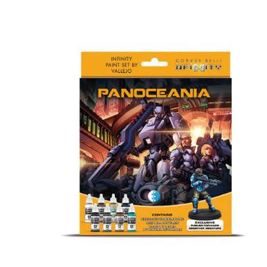 Vallejo Infinity Panoceania Figure & Paint (8) Set 70231 