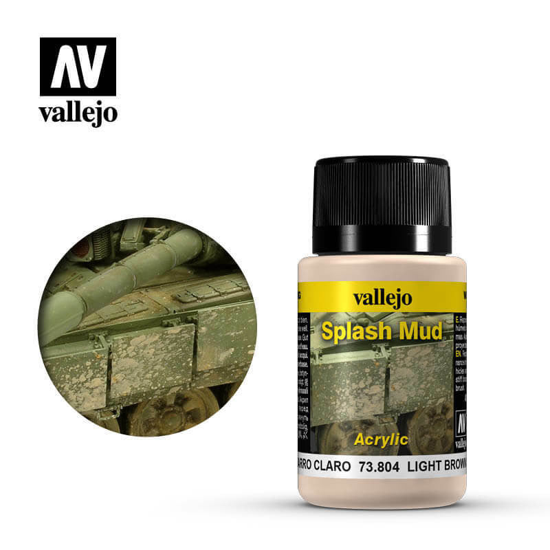 Vallejo Light Brown Splash Mud Effect 73804