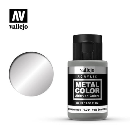 Vallejo Pale Burnt Metal 77704