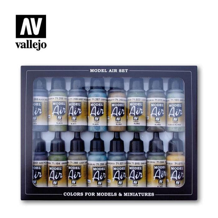 Vallejo RLM Colors - 16 color Set