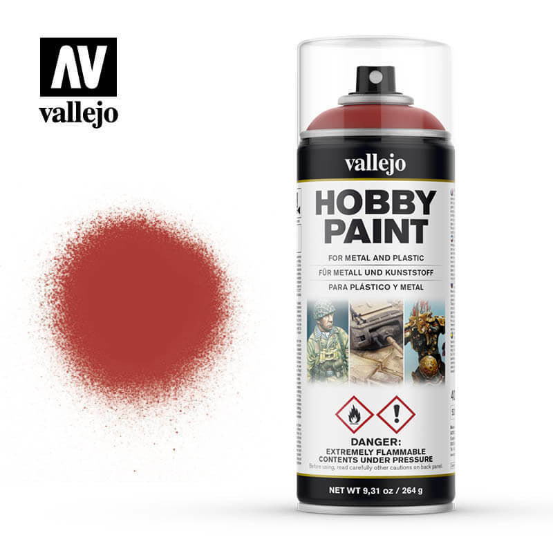 Vallejo Scarlet Red Spray 400ml 28016