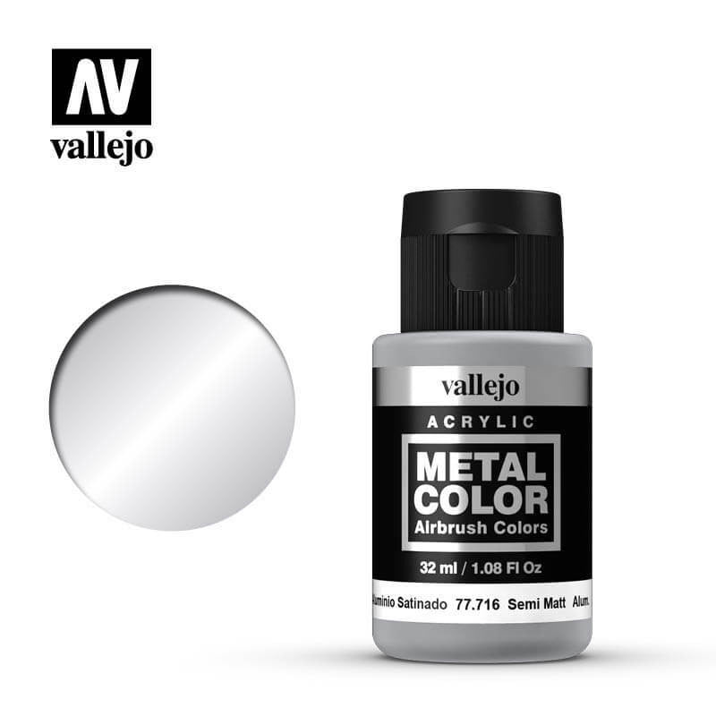 Vallejo Semi Matt Aluminium 77716