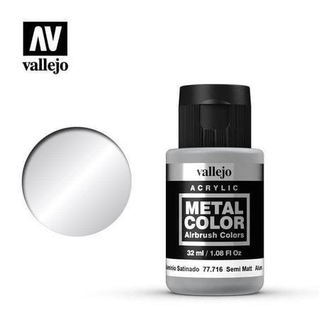 Vallejo Semi Matt Aluminium 77716