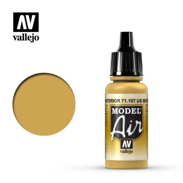 Vallejo US Interior Yellow 71107