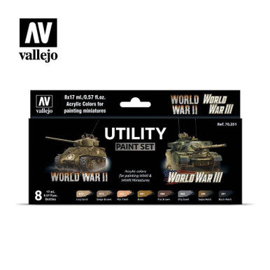 Utility Paint Set - 8 Color Set