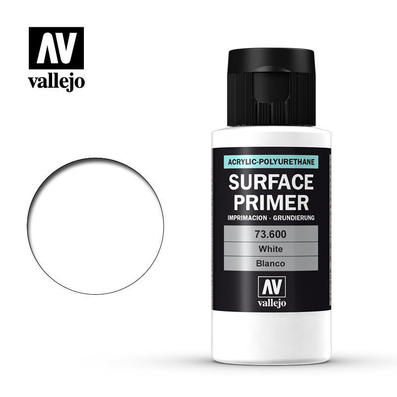 Vallejo White Surface Primer 60ml 73600