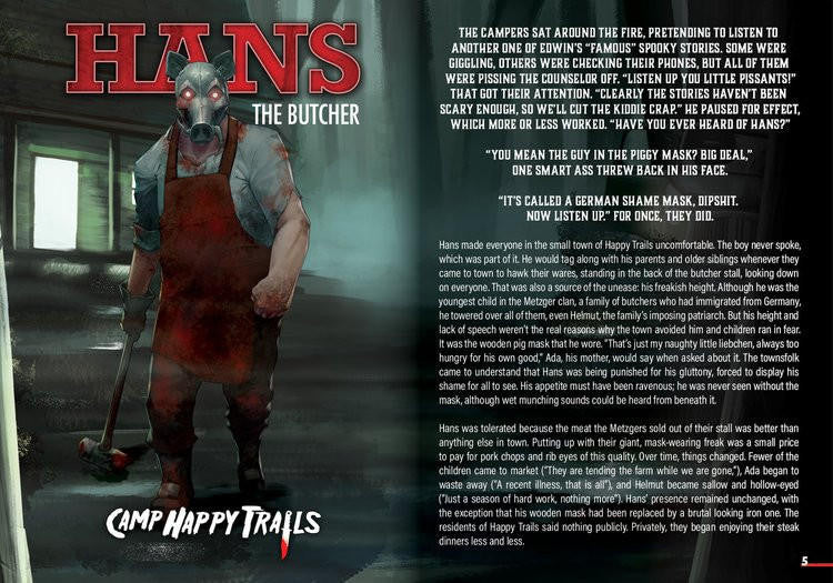 Van Ryder Games Final Girl Lore and Scenario Book Series 1