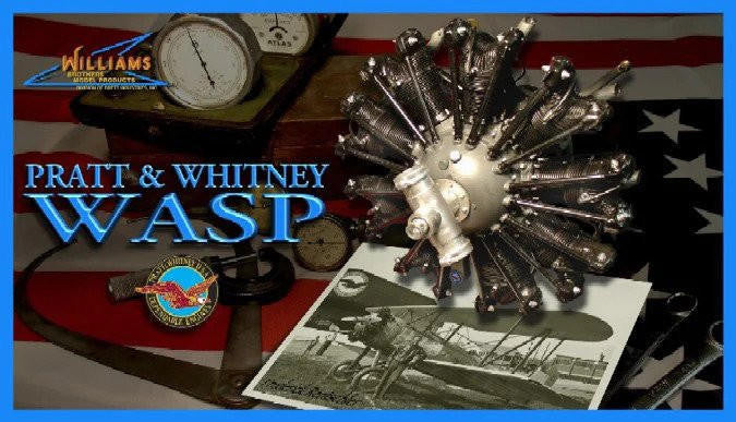 Williams Brothers 1/8  Pratt & Whitney R-1340 Wasp Engine 30710 