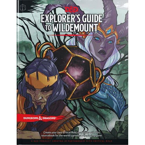 Wizards of the Coast DandD, 5e Explorers Guide to Wildemount