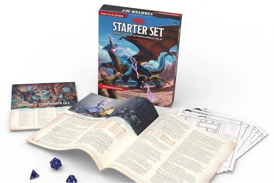 Wizards of the Coast DandD 5e Revised Starter Kit - Dragons of Stormwreck Island