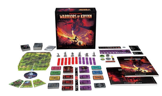 Wizards of the Coast DandD 5E Warriors of krynn Boardgame