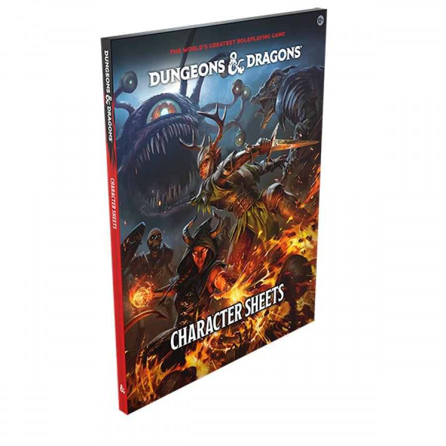 Wizards of the Coast D&D: Character Sheets 2024 