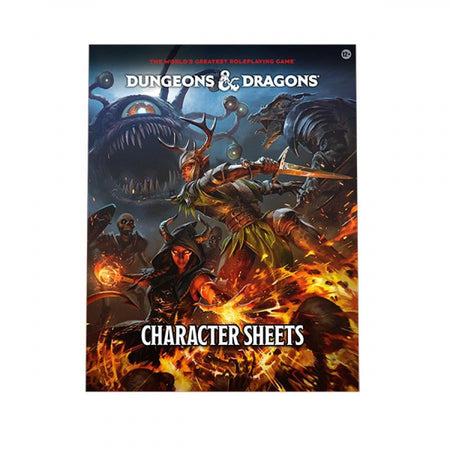 Wizards of the Coast D&D: Character Sheets 2024 