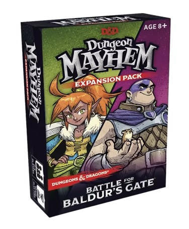 Wizards of the Coast DandD Dungeon Mayhem Expansion Battle for Baldurs Gate