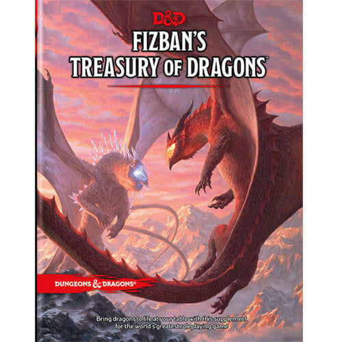 Wizards of the Coast DandD RPG Fizbans Treasury of Dragons