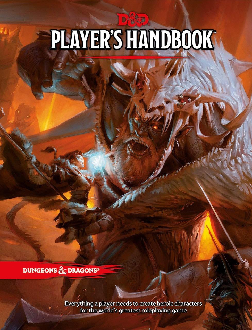 Wizards of the Coast DandD RPG Players Handbook