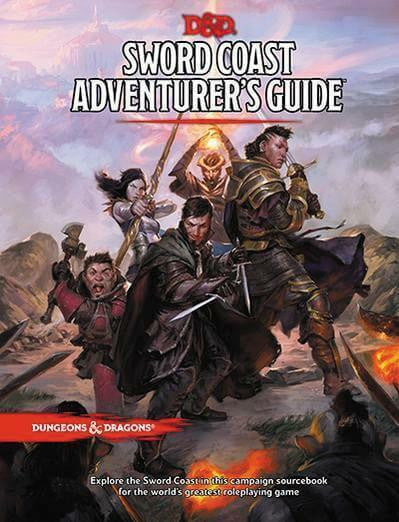 Wizards of the Coast DandD RPG Sword Coast Adventurers Guide