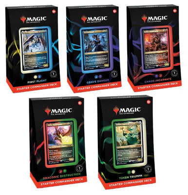 Magic the Gathering CCG: 2022 Commander Deck (Case)