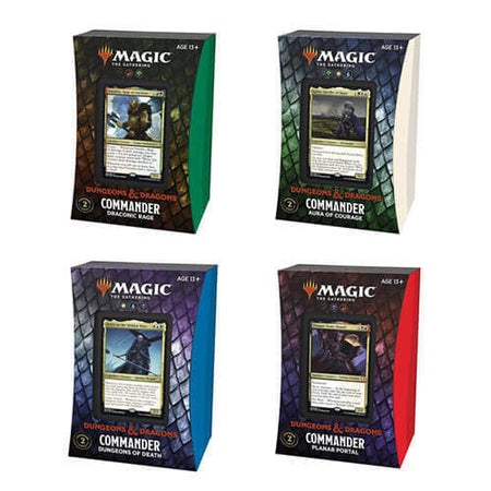 Wizards of the Coast Magic the Gathering CCG Adventure in the Forgotten Realms Commander Deck